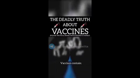 La verità mortale sui vaccini
