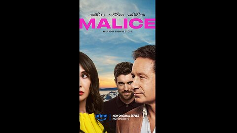 Malice Official Trailer - (2025) #primevideo #davidduchovny #tvseries #thriller #crime #drama