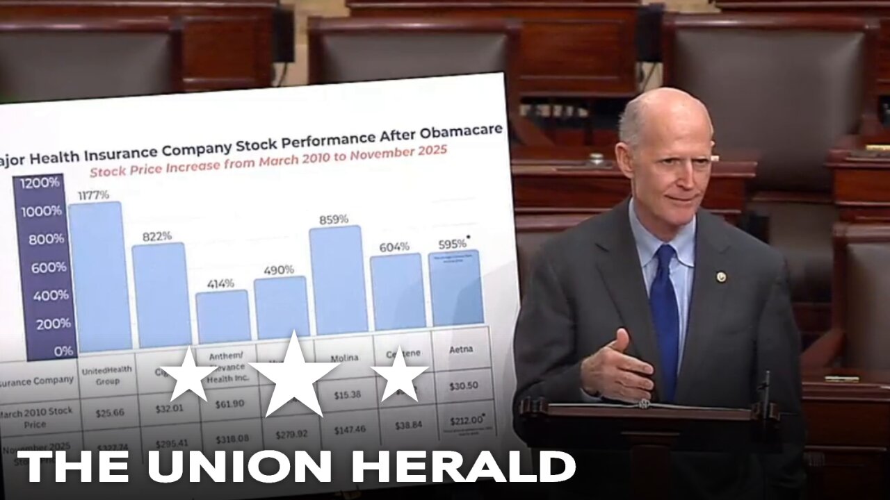 Senator Scott Delivers Remarks on the 39th Day of the Government Shutdown