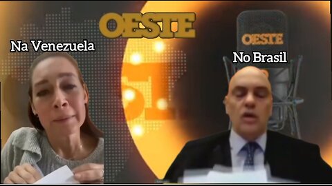 A ditadura de Nicolás Maduro e, Alexandre nazista de Moraes na Venezuela e Brasil