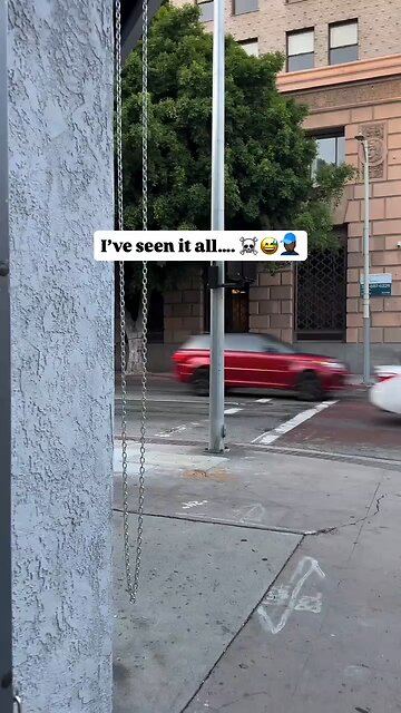 Just another morning in DTLA..