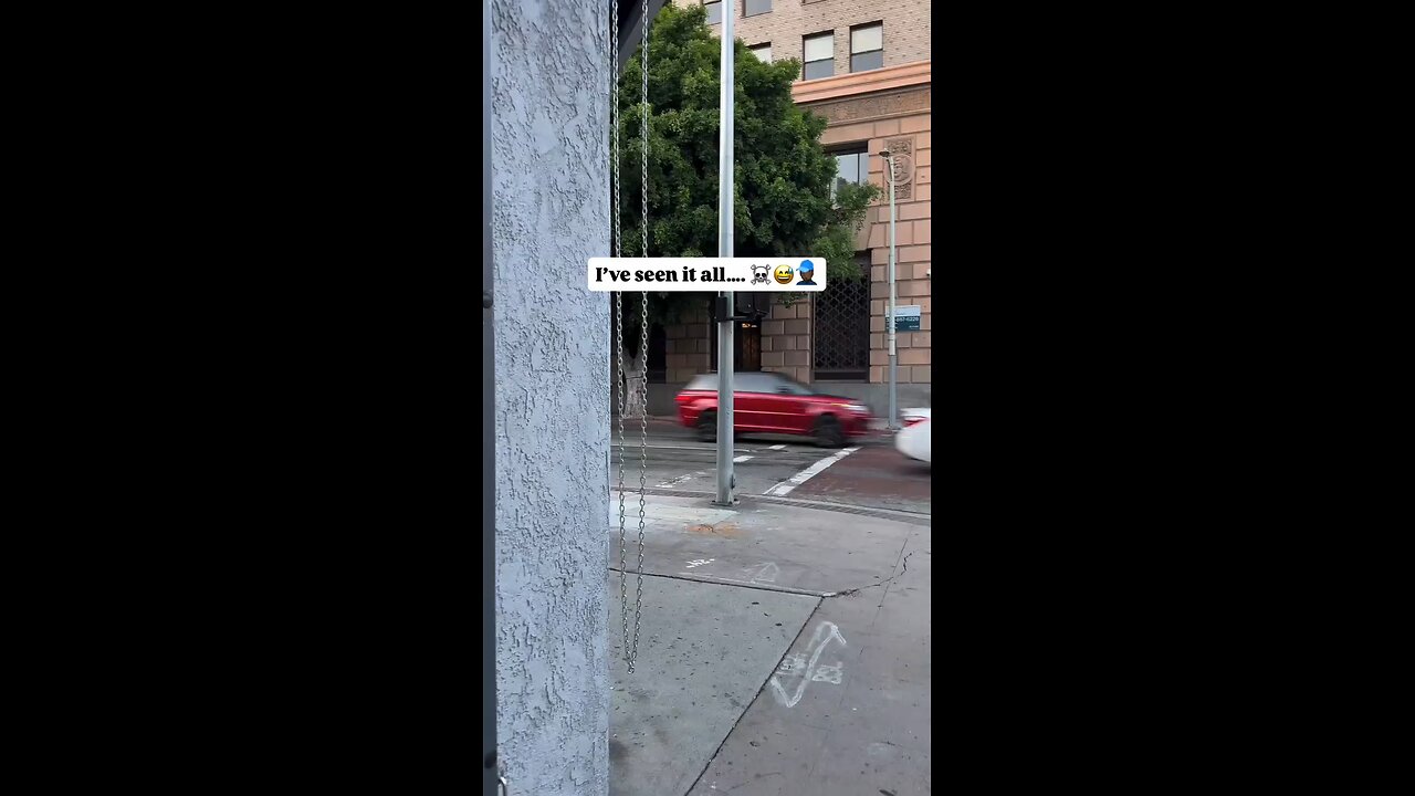 Just another morning in DTLA..