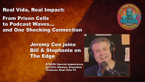 🎙️ Real Vida, Real Impact: From Prison Cells to Podcast Waves… and One Shocking Connection