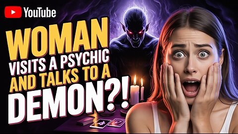 WOMAN VISITS A PSYCHIC… And Talks To A DEMON?! 😱 (True Story) #Paranormal #DarkSide #TrueStory #God