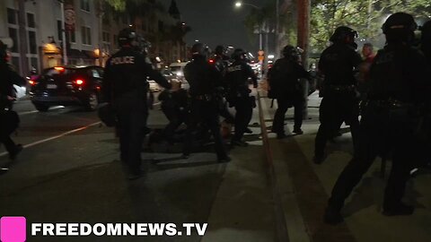 Multiple arrests of Anti-ICE protesters as police disperse crowds