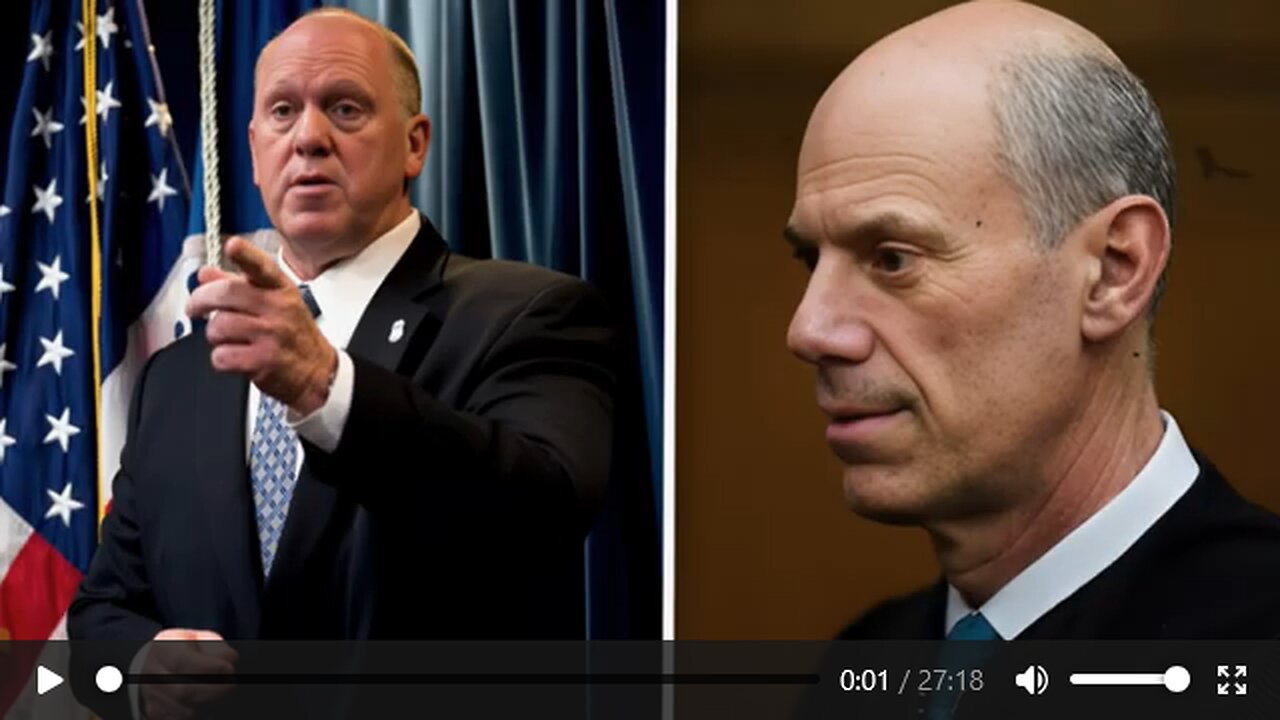 Judge Boasberg Confronts Tom Homan in Court — Arrest Follows Minutes Later