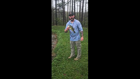 Thunderstorm bass fishing!