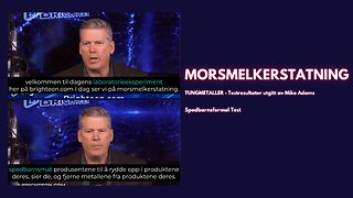 Morsmelkerstatning - Testresultater Er Sjokkerende Bra! - Mike Adams Fra Brighteon.com