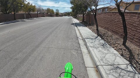 KX 112 test ride after throttle tube install