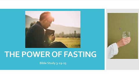 The Power of Fasting: Unlocking Breakthrough in Your Life.