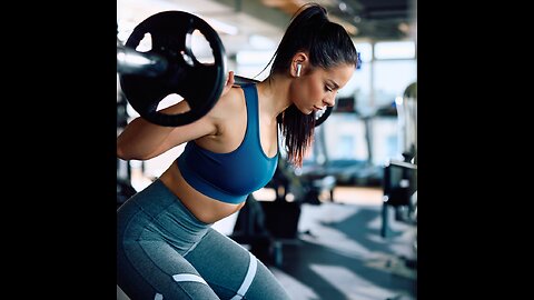 Nice lady at the gym