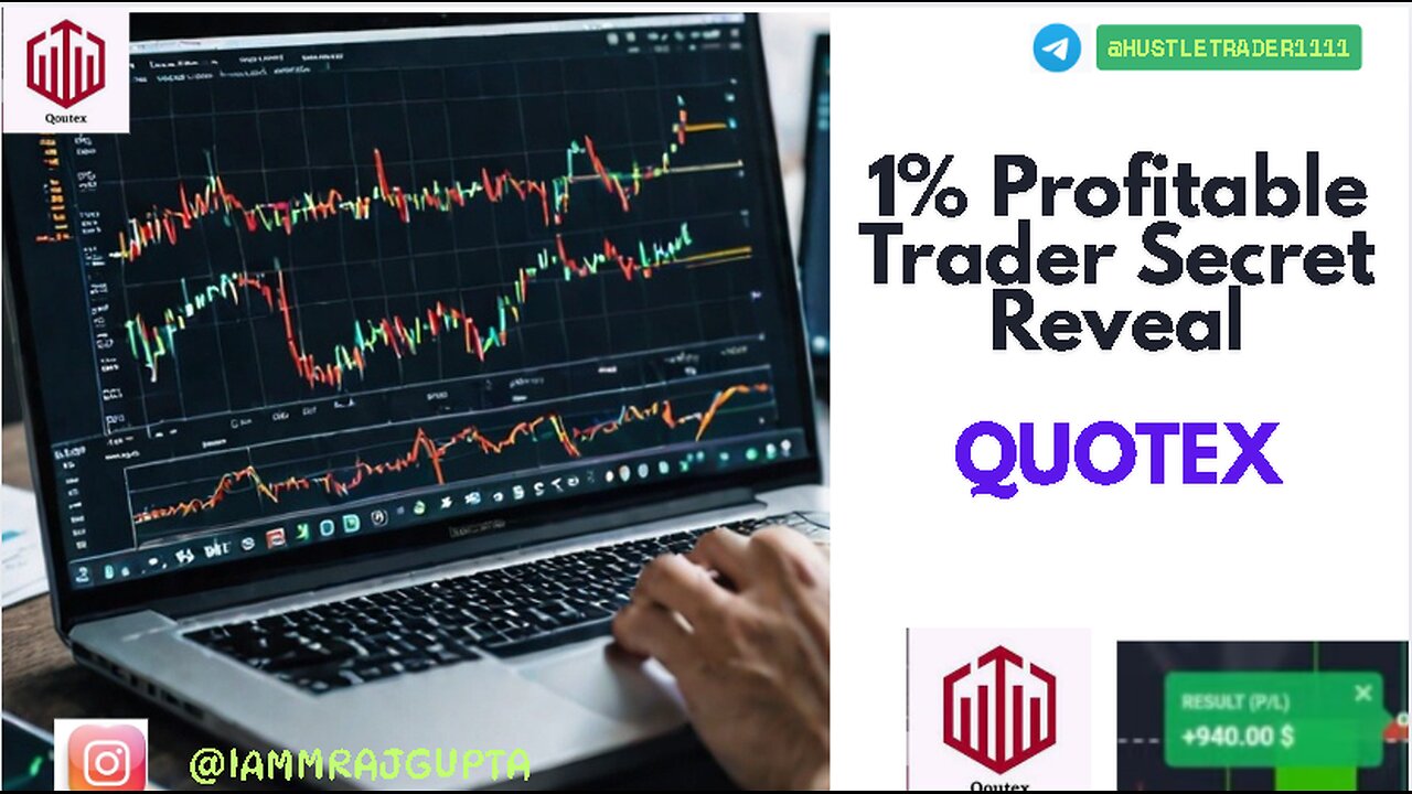 1% Profitable Trader Secret Reveal| Binary Options Trading | Quotex Trading