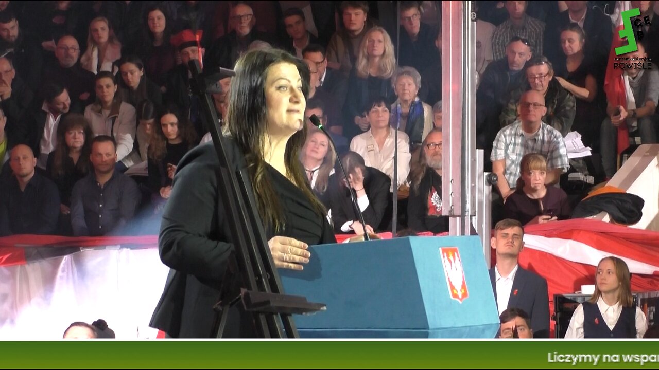 Justyna SOCHA: Jedynie Grzegorz BRAUN miał ODWAGĘ walczyć z COVID-em! Konwencja Wyborcza 12.4.2025