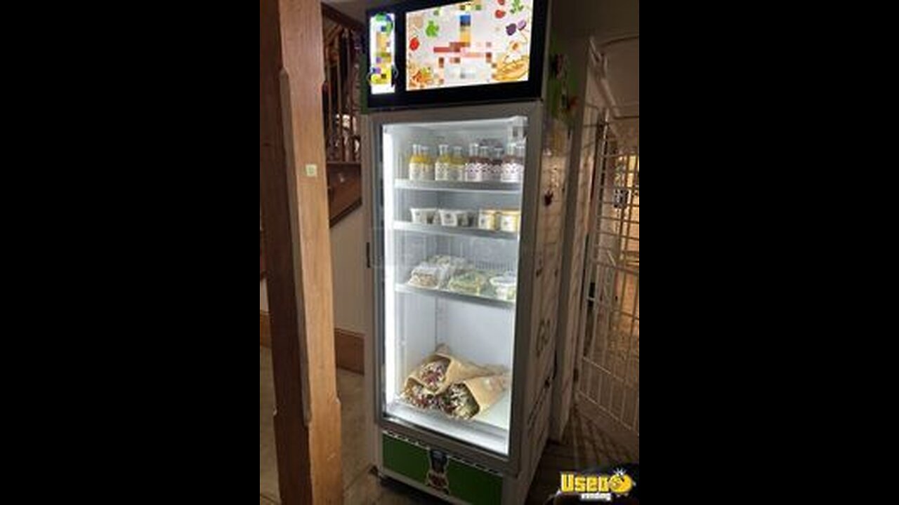 2020 Silkron Smart Fridge Fresh Food Vending Machine For Sale in Louisiana!