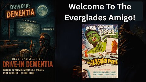 🎬 Drive-In Dementia: The Alligator People (1959 Creature Feature!)