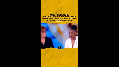 @therealmoworldwide I was labeled as difficult because I would not allow myself to be bullied