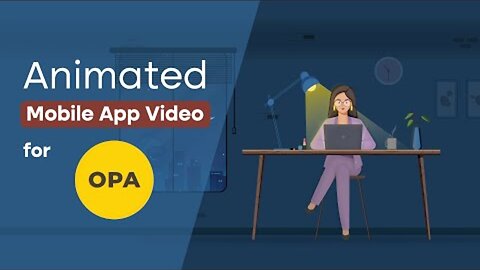 Mobile App Explainer Video for OPA Marketing | Animated Explainer Video by MotionGility