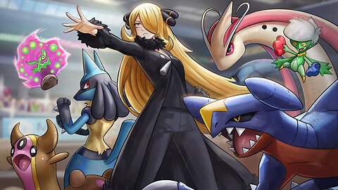 Let's Play! Pokémon Blaze Black part 19 Champion Cynthia
