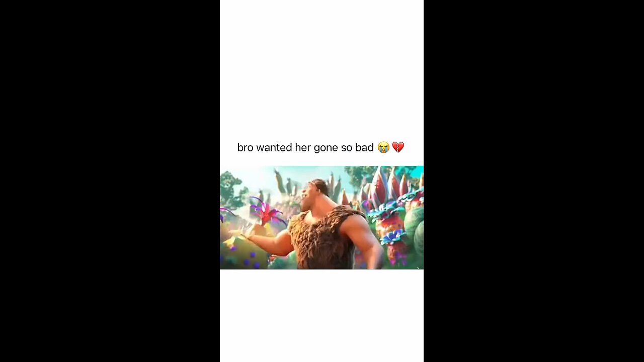 bro wanted her gone so bad 😭💔