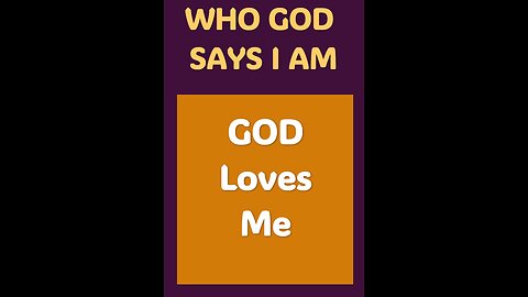 GOD LOVES ME #wordofgod #GOD #love #JESUS #salvation #grace #graceandmercy