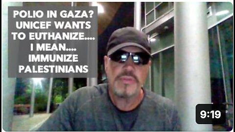 "UNICEF Seeks to Immunize Palestinians Against Polio in Gaza"
