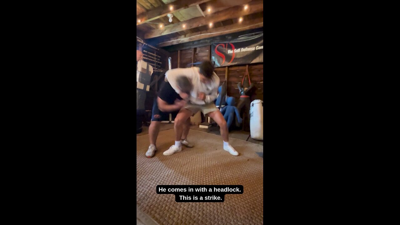 Self Defense Tactic #16: Defense Against a STREET Headlock