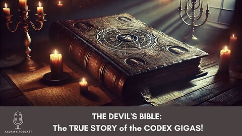 THE DEVIL'S BIBLE: The TRUE STORY of the CODEX GIGAS | Podcast-92