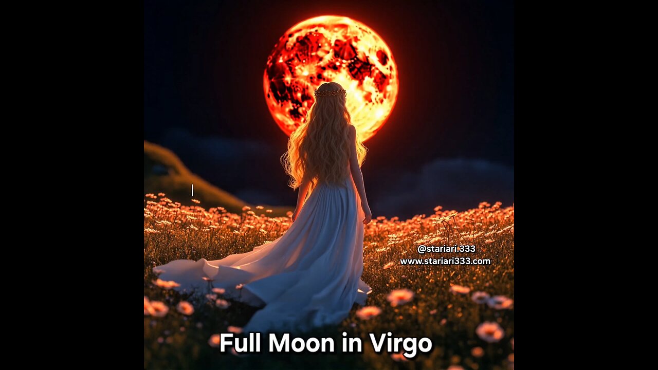 #Fullmoon in #Virgo
