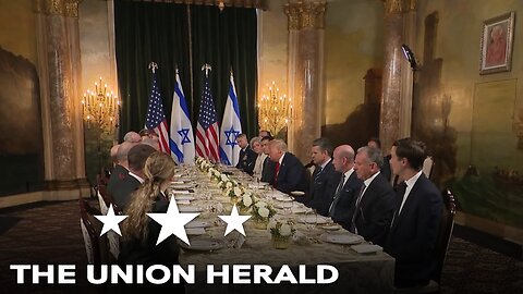 President Trump Meets with Israeli Prime Minister Netanyahu