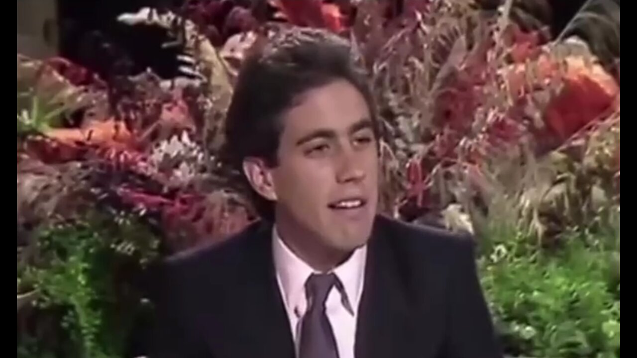 JERRY SEINFELD, LEFT...