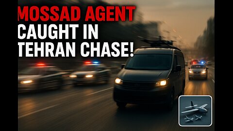 Iranian Police Pursue Mossad Agent in High-Speed Tehran Chase