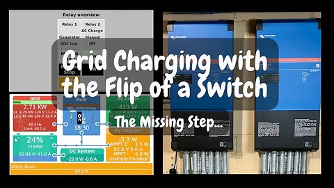 Custom Grid Charging - I Missed a Step...
