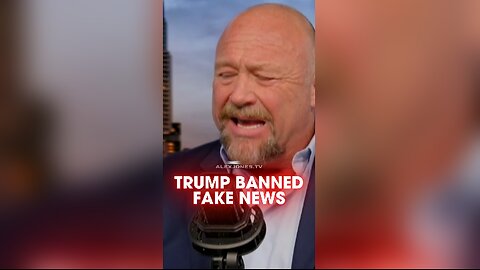 Alex Jones: Trump Banned CIA Run Media Operations From White House - 5/14/25