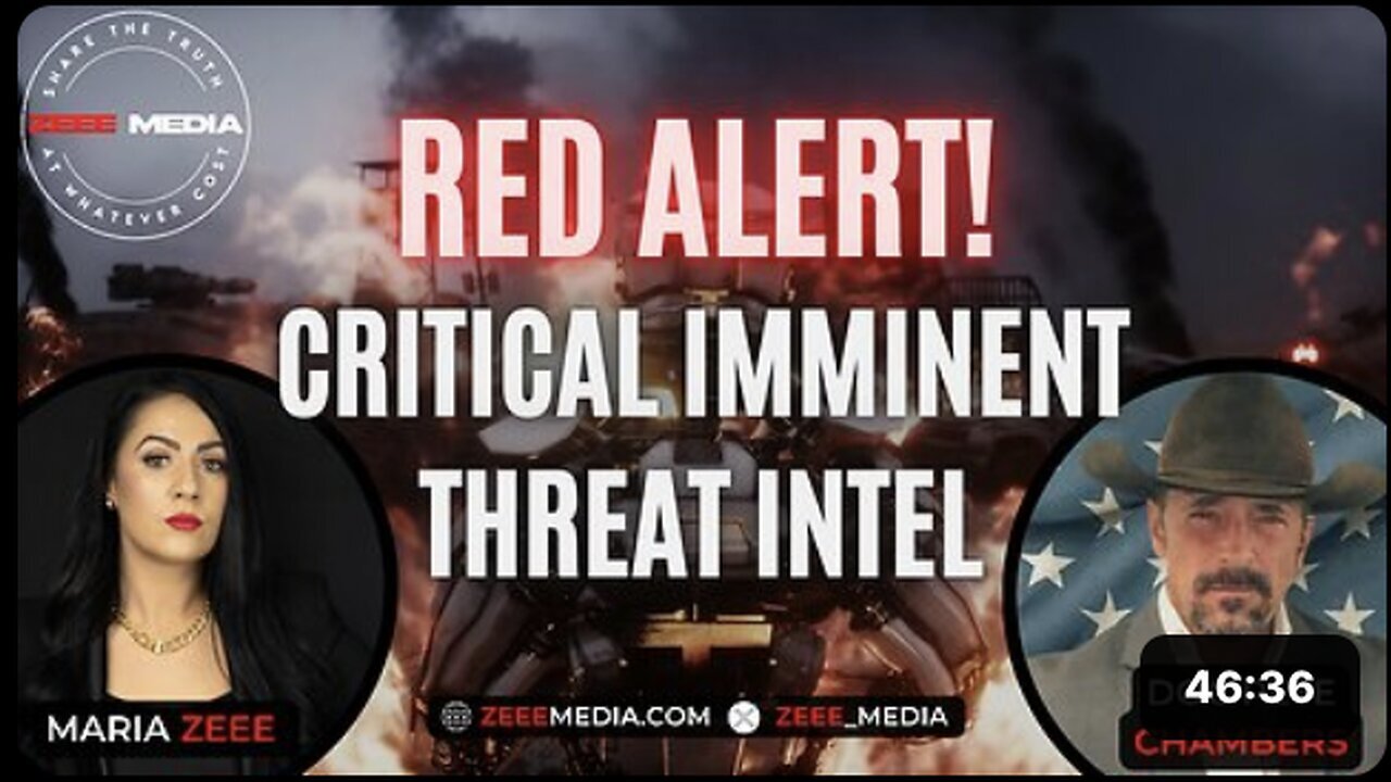 "Critical Threat Alert: Imminent Danger Intel by Dr. Pete Chambers"