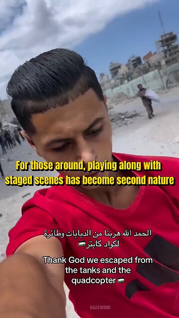 You know, when I was running from bullets I ALWAYS made sure I had a fresh Haircut + Hair gel.