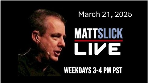 Matt Slick Live, 3/21/2025