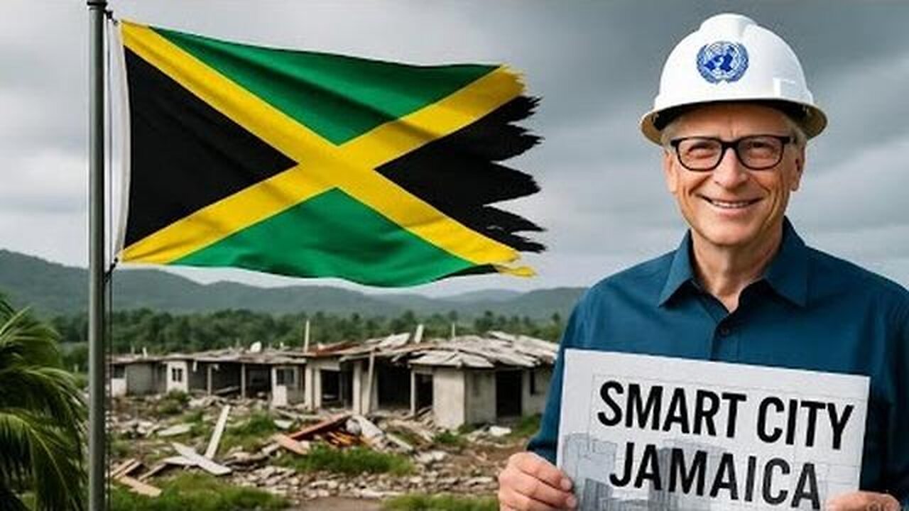 JAMAICA VISION 2030! HOW GENOCIDAL MADMEN USE WEAPONIZED WEATHER TO KILL FOR A.I. INFRASTRUCTURE!