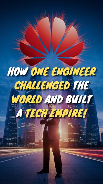 How One Engineer Challenged The World And Built A Tech Empire | Huawei Story #Shorts #Huawei #China