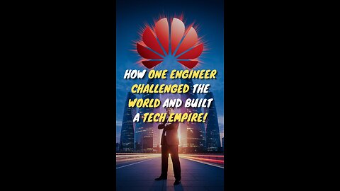 How One Engineer Challenged The World And Built A Tech Empire | Huawei Story #Shorts #Huawei #China