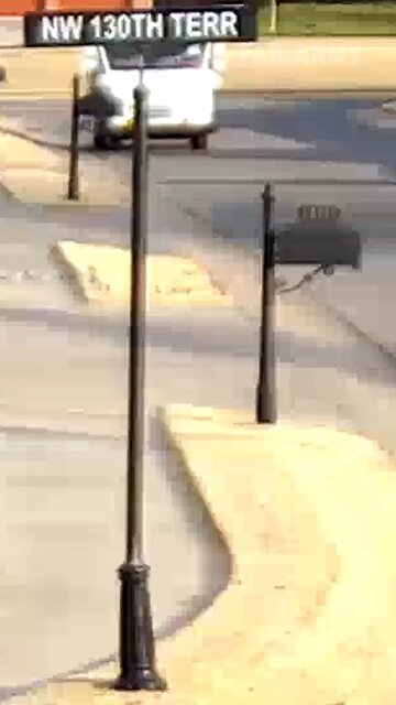 Steering wheel on the right made this delivery tricky #cctv #mailtruck #usps #deliveryfail #japd