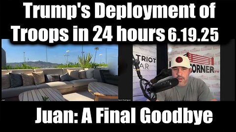 David Rodriguez & Juan O Savin 6.19.25: "The Much Bigger Story Behind Israel & Iran"
