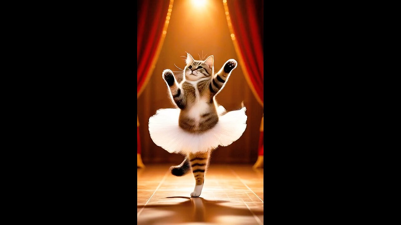 Funny kitten
