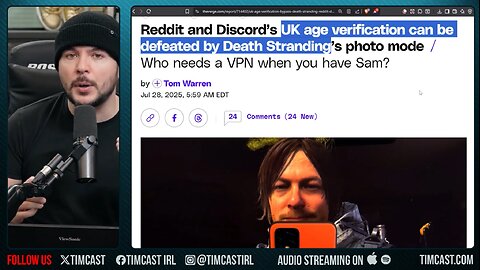 Age Verification FAILS As Kids Use DEATH STRANDING To Make Fake Adult Face Scans | Tim Pool