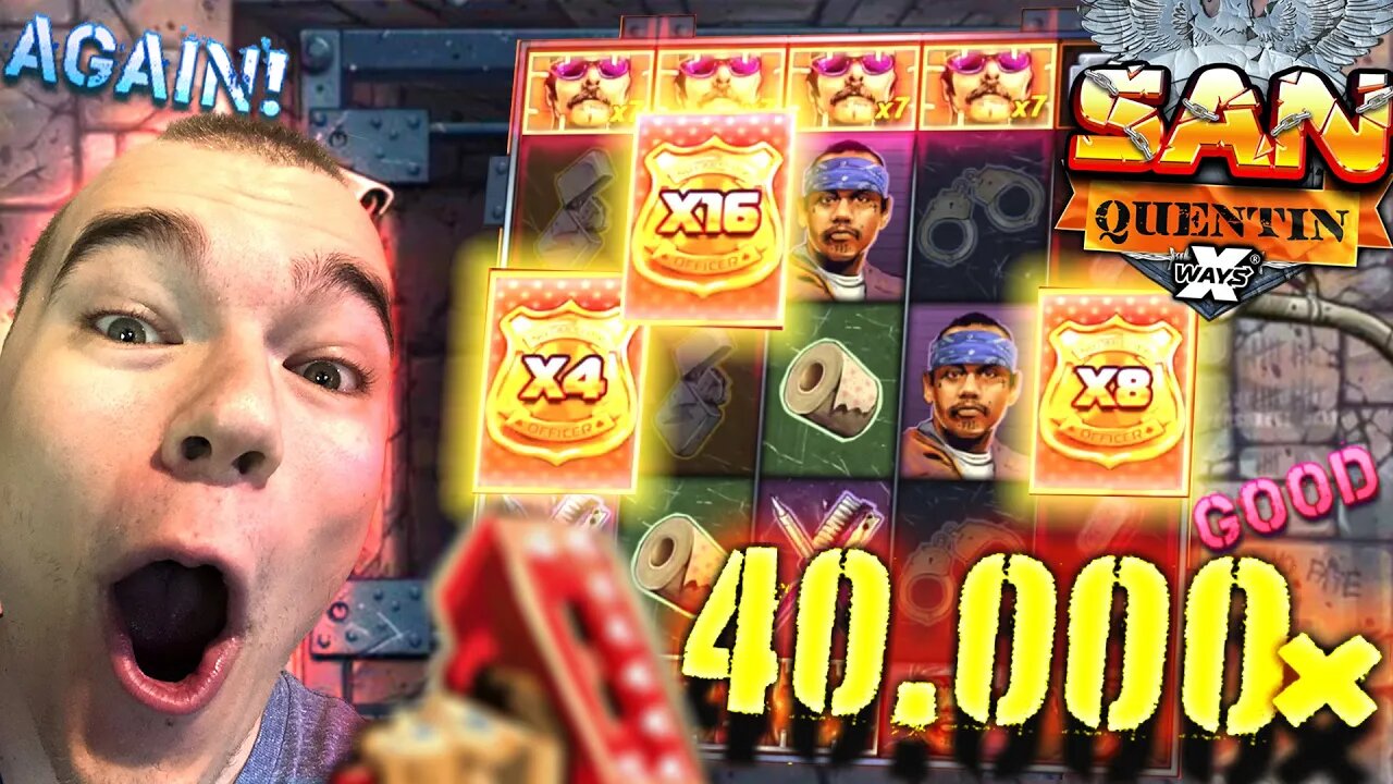 MASSIVE 40,000X WIN ON SAN QUENTIN!