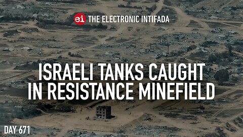 Israeli tanks caught in resistance minefield, with Jon Elmer