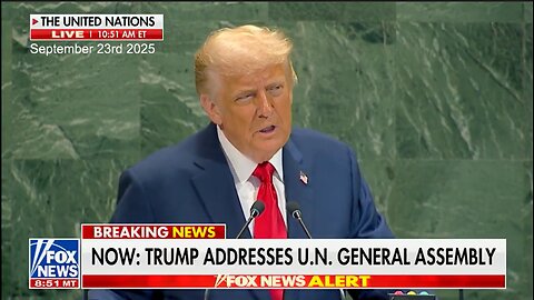 “Carbon footprint is a con job, it is total nonsense. Europe reduced its carbon footprint by 37%...That sacrifice has been totally wiped out by global increase of 54%, by China and other thriving economies.” - President Trump 9/23/25 
