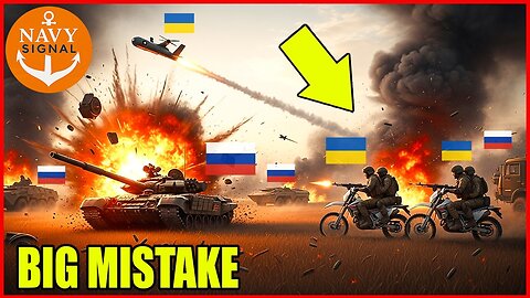 Ukraine’s Sunrise Counterstrike – Motorbikes and Drones Obliterate Russian Forces