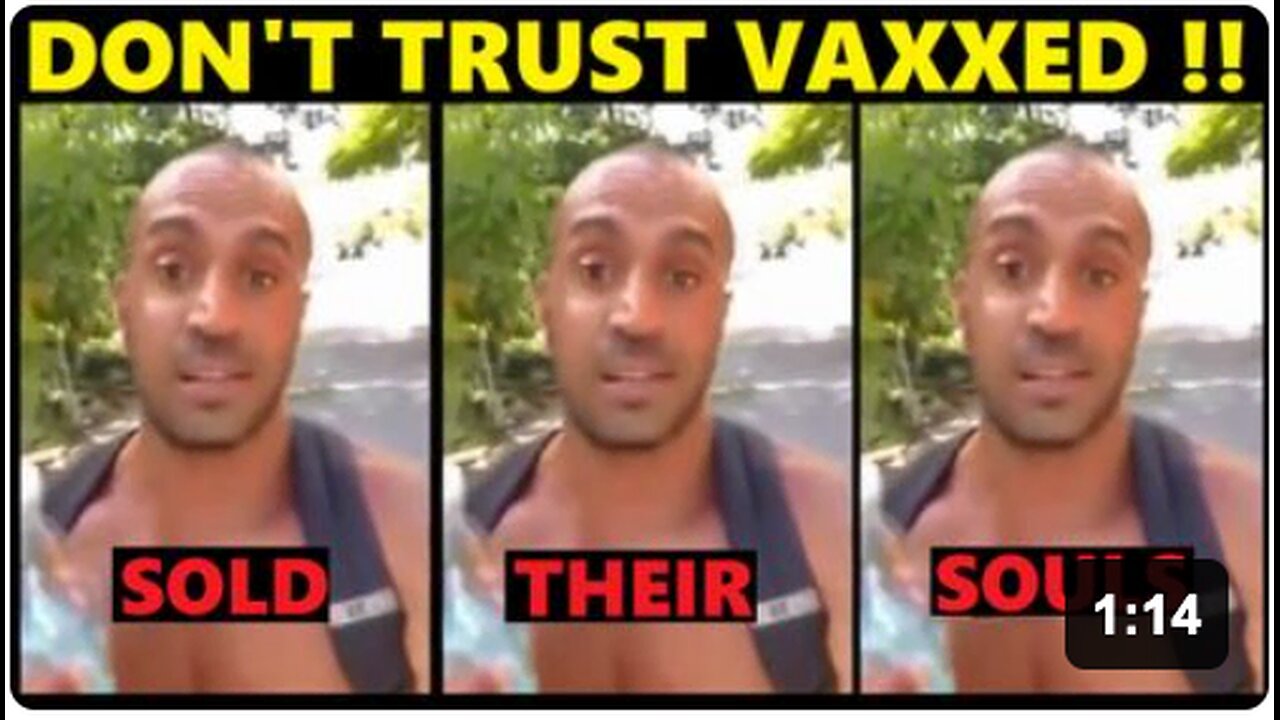 NEVER TRUST THE VAXXED !!