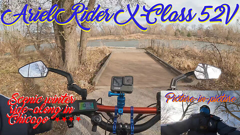 ARIEL RIDER XCLASS 52V eBIKE : JOYRIDE THRU TRAILS, STREETS, BIKE LANES & SIDEWALKS : NORTH CHICAGO!