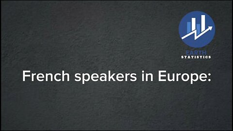 French speakers in Europe...